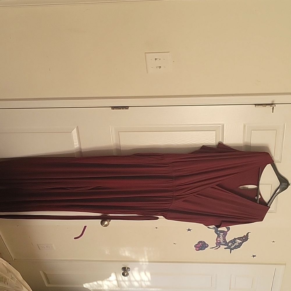 Burgundy Romper